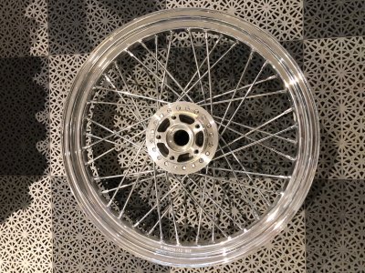 17 x 4.5 Rear Spoke Rim Chrome
