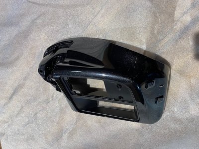 Harley Davidson Black Tempest Left Leg Fairing