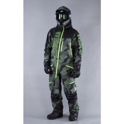 JETHWEAR The One Overall Regular Forest Camo Herr