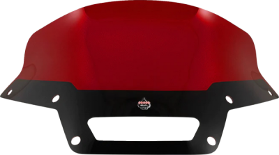 Kolor Flare™ Sport Windshield Red 6"