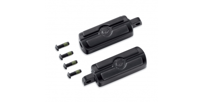 WILLIE G SKULL FOOTPEGS BLACK