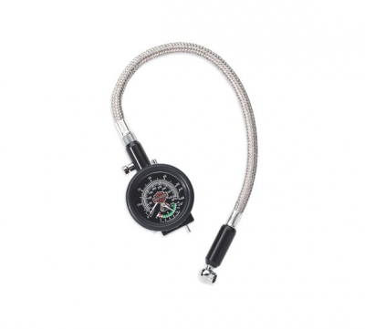 Compact Tire Gauge and Tread Depth Indicator