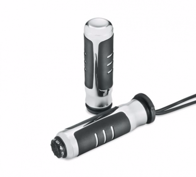 Streamliner Heated Hand Grips - Chrome