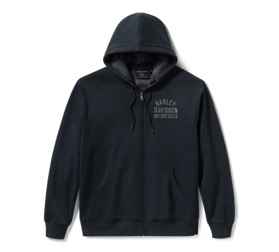 HOODIE-KNIT,BLACK