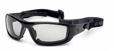 Harley-Davidson Men's Blaze Ace XL Sunglasses w/ Headstrap, Polarized Lenses