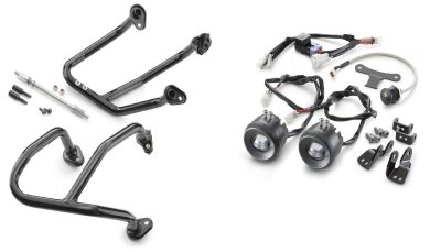 KTM Crash Bar Supplementary Headlight Kit 390 Adventure