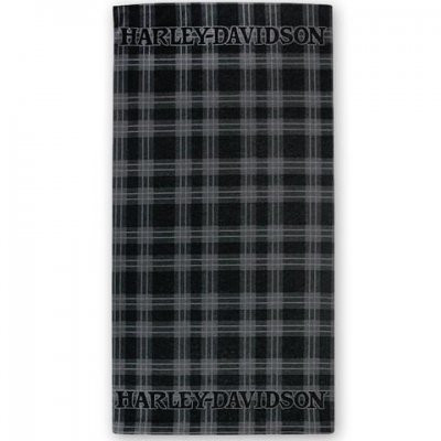 HD HEADWRAP DUBBEL SVART/GRÅ