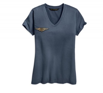 EMBROIDERED EAGLE TEE