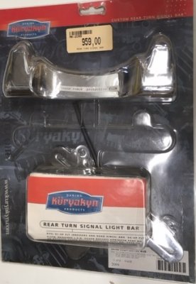 REAR TURN SIGNAL LIGHT BAR