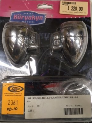 SMALL LED UNIVERSAL SILVER BULLETS 3/8"-16
