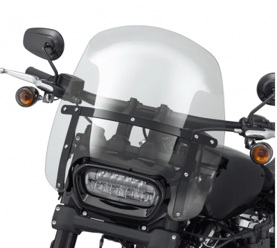 Wind Splitter H-D Detachable Compact 15 in. Windshield
