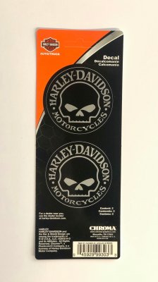 HD Dekal Ark Skull
