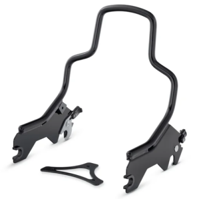 HoldFast Sissy Bar Upright Kort - Blanksvart