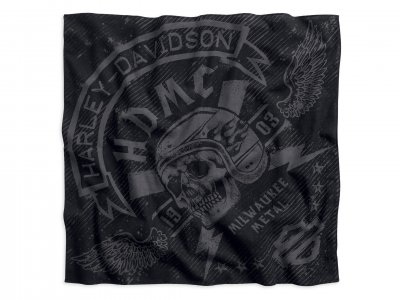 SKULL LIGHTNING BANDANA