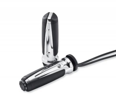 Slipstream Heated Hand Grips - Chrome