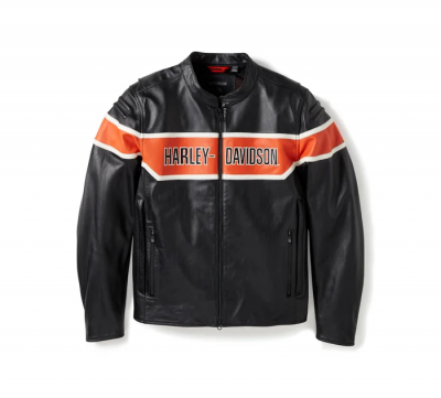 H-D Trenton Leather Riding Jacket