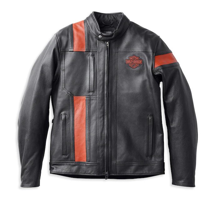 Men's Hwy-100 Waterproof Leather Jacket - HARLEY-DAVIDSON