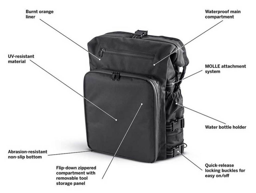 HD Overwatch Large Sissy Bar Bag HARLEYDAVIDSON Jarvsomotor.se