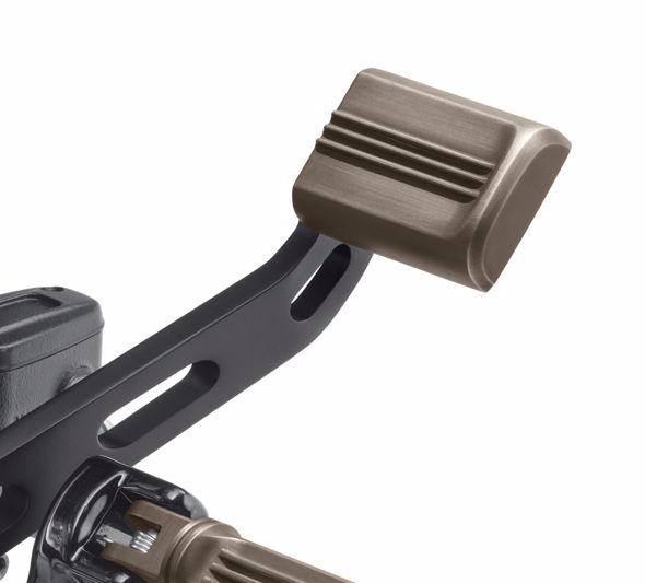 BRASS BRAKE PEDAL PAD Fotpinnar & Reglage TILLBEHÖR HARLEY