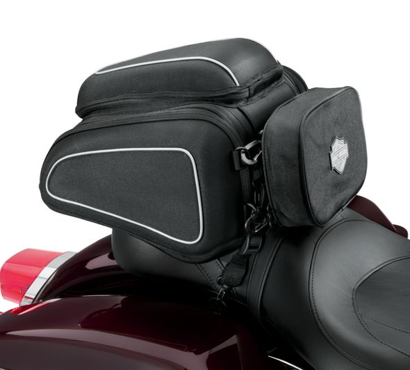 Tail Bag HD45 for Harley Davidson Street 750/500 black 
